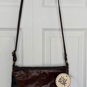 The Sac Iris Crossbody Brown NWT